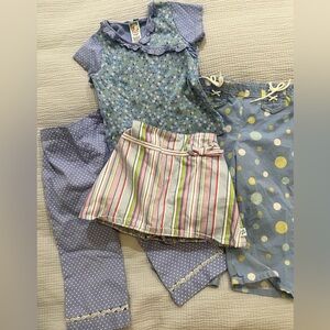 Gymboree Pastel Pants Skort and Shirt Spring Summer